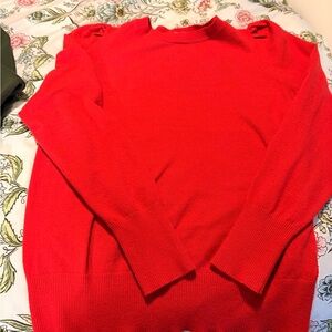 Women's Red Sweater